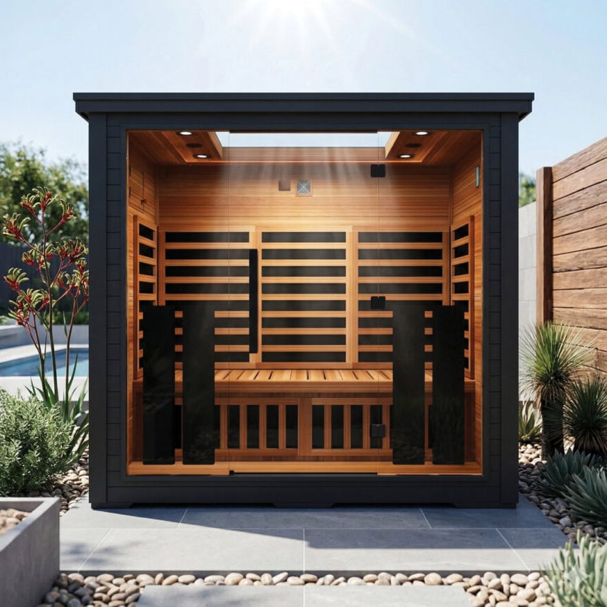 SDS SAGA HALO™ Full Spectrum Outdoor Infrared Sauna