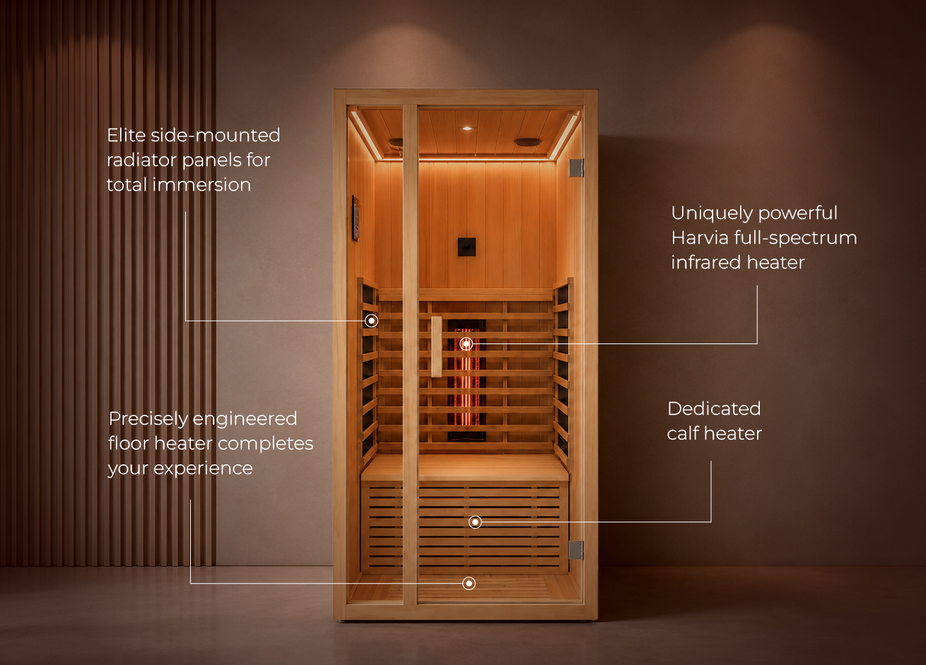 Onyx Sauna Features | SDS Australia SDS Australia