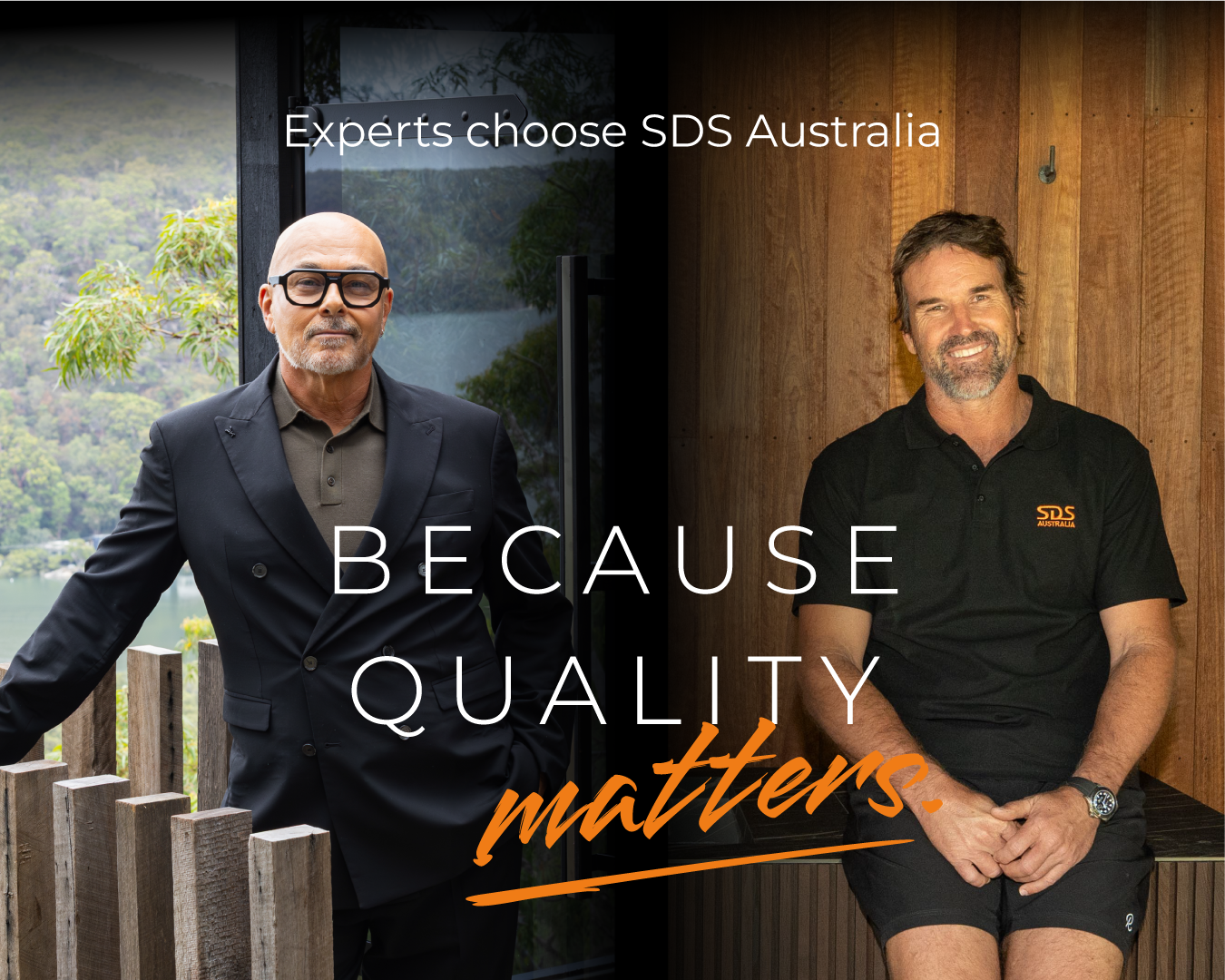 Bacause Quality Matters SDS Ambassador banner mob | SDS Australia SDS Australia