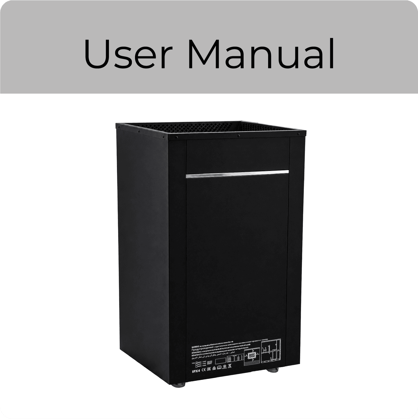 Electric Sauna Heater – 9kW – User Manual