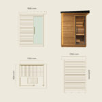 KaiaOutdoorSaunadraw2S all floorplans | SDS Australia SDS Australia